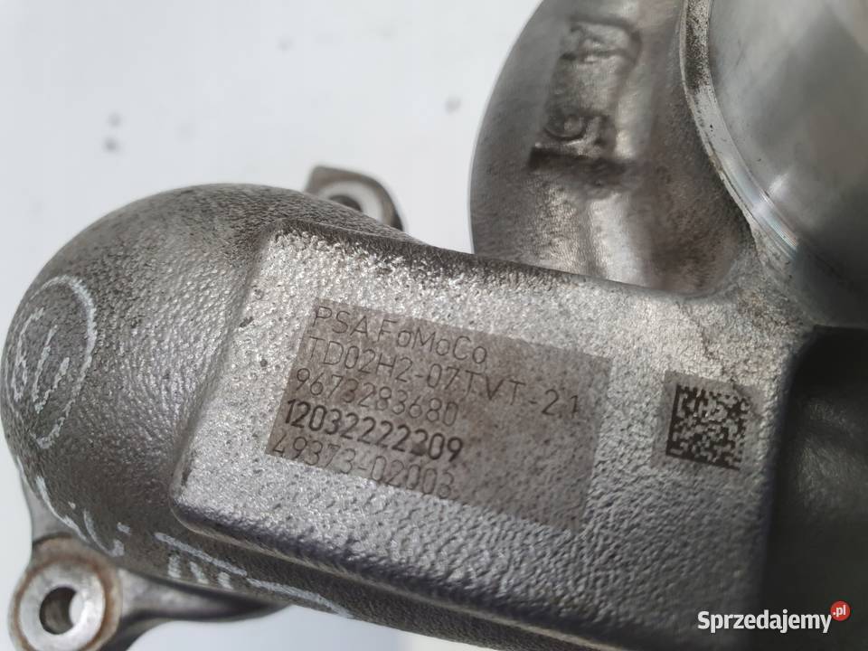 Citroen C3 II 14 HDI TURBOSPRĘŻARKA 9673283680 lubelskie Janów
