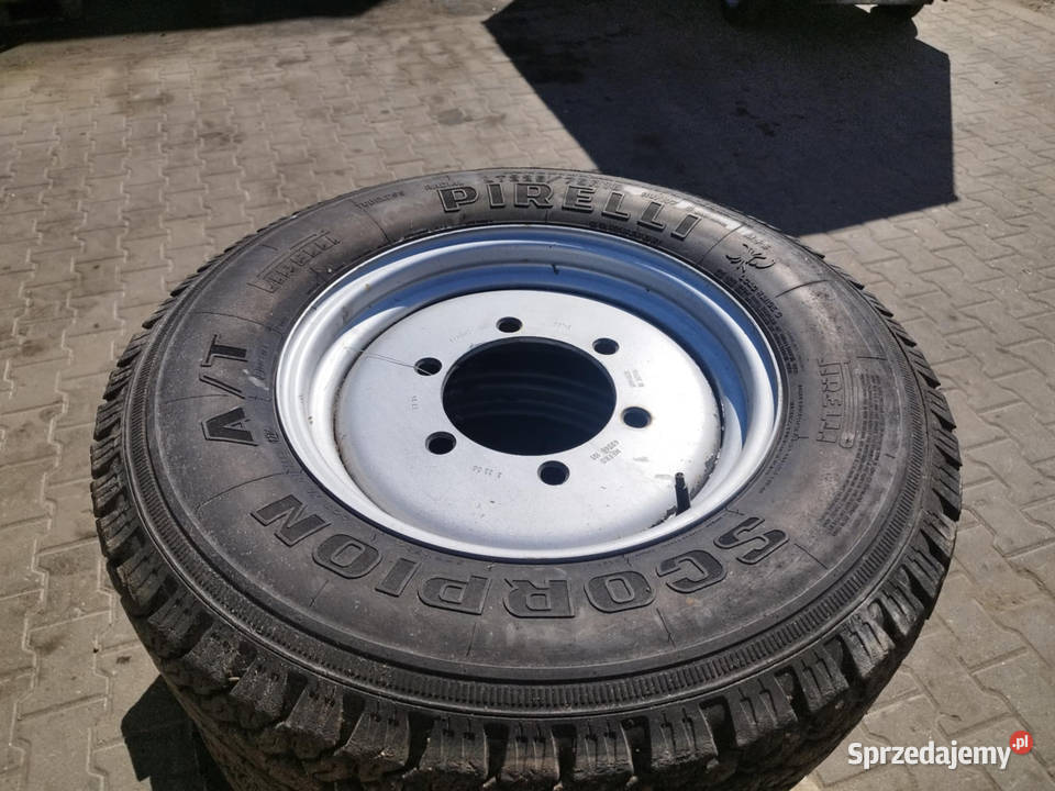 Felga Stalowa Mefro 6JX16H2 ET35 z oponami Strzyżew