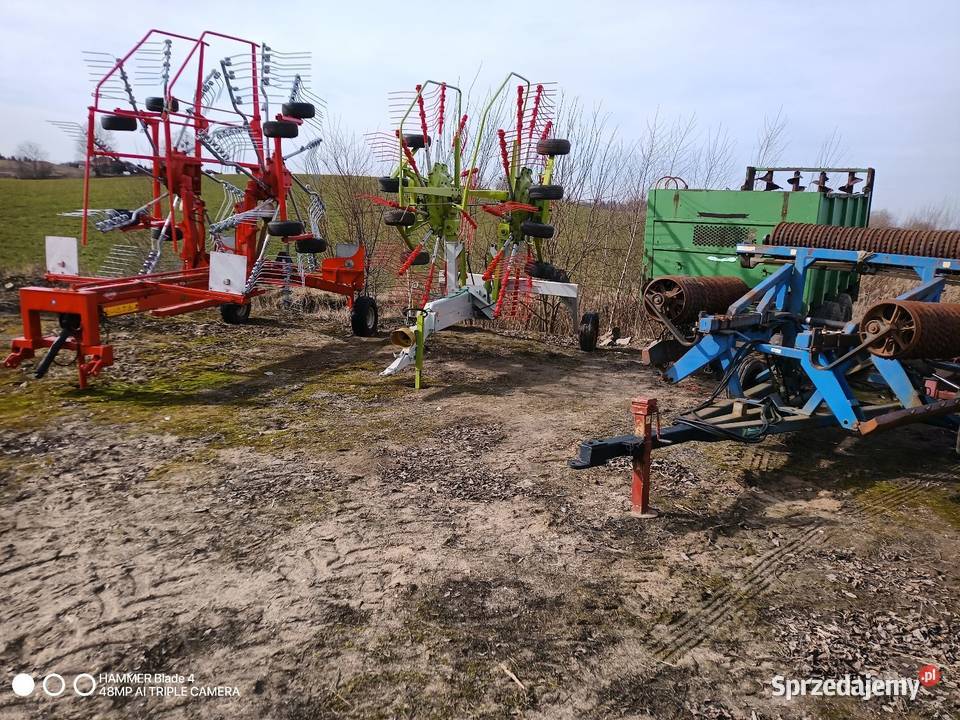 Zgrabiarka Claas liner 1550 twin kuhnn krone Kiwity sprzedam