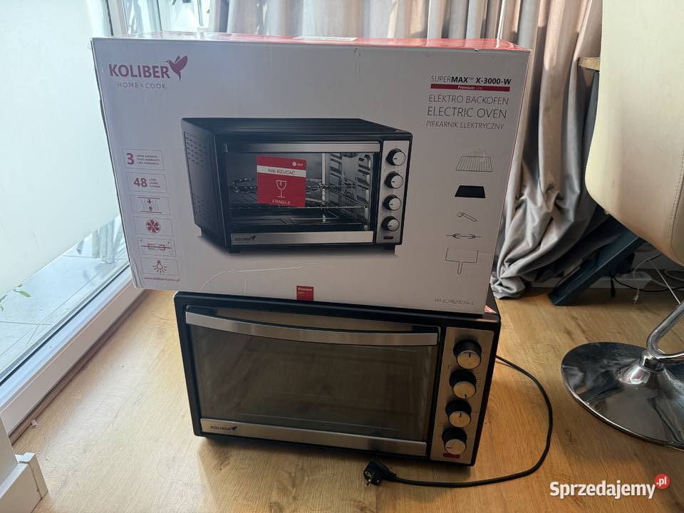 Piekarnik Koliber Supermax X3000W 48L moc 2000W mazowieckie Warszawa
