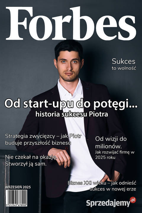 Fotoobraz z Twojego Zdjęcia okładka Magazyn sprzedam