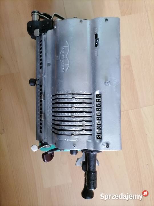 Stara maszyna do liczenia z lat 50 tych Kraków