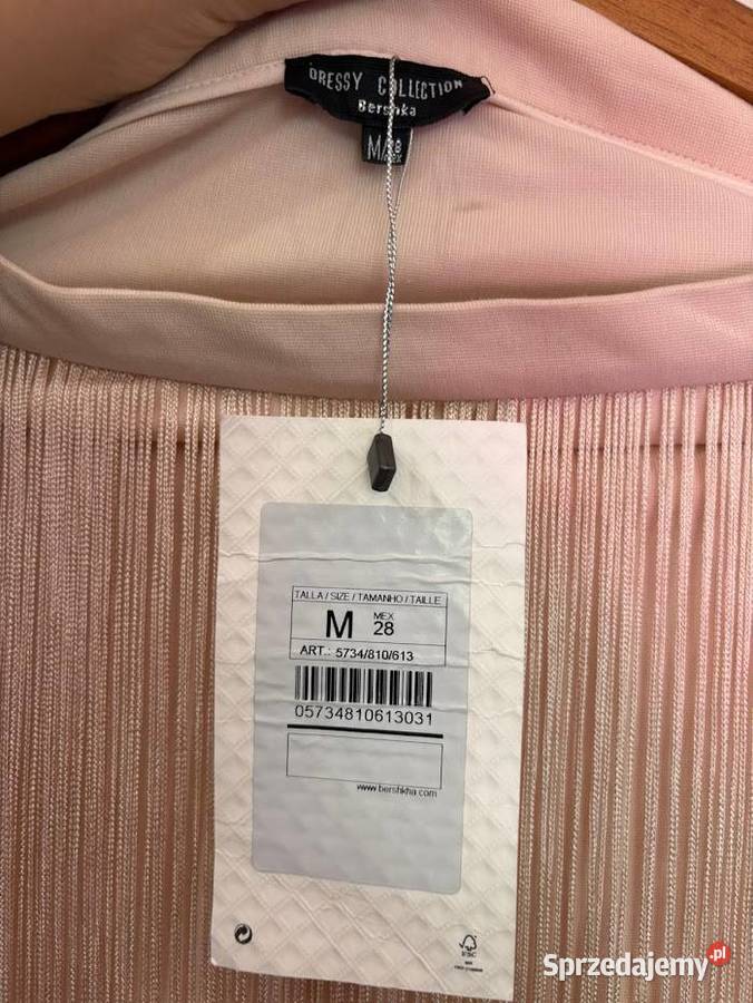 Bershka spódnica z frędzlami r M
