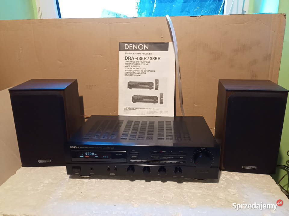DENON DRA335R Monitor Audio Bronze 1 Amplitunery Poznań sprzedam