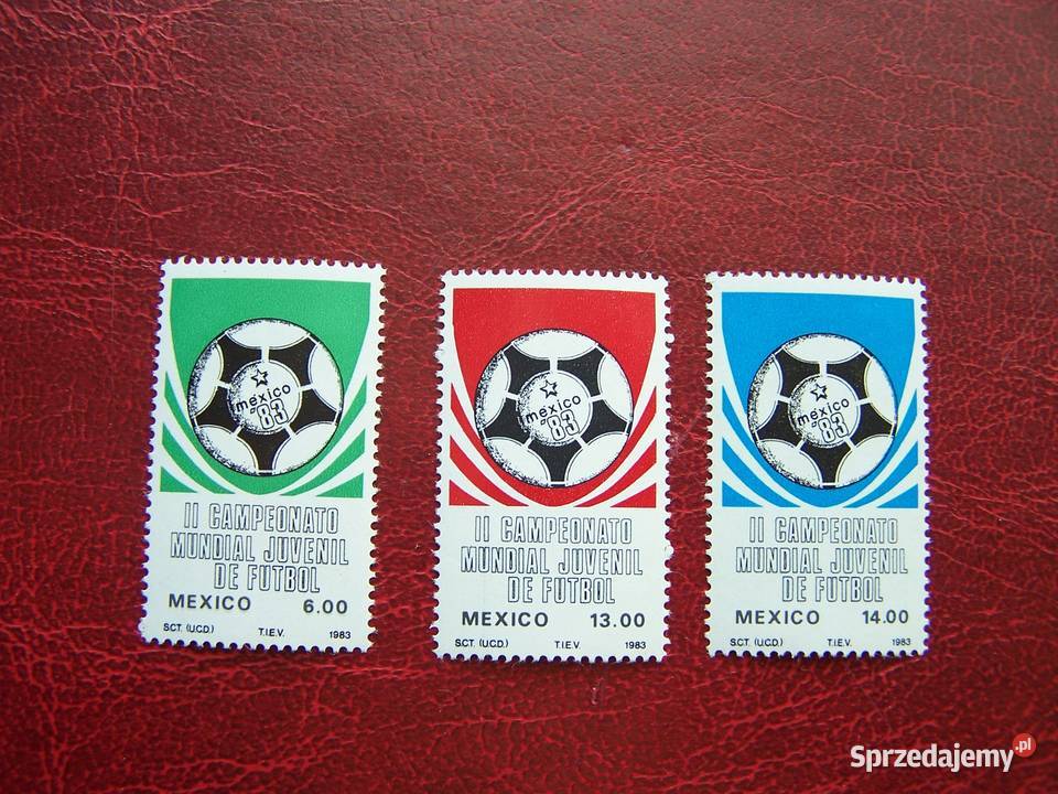 Meksyk 1983 MNH Mi 186264 Sport Piłka nożna