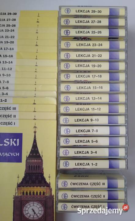 Angielski początkujących ESKK 30 lekcji Książki do nauki języka obcego Książki i Podręczniki Gdańsk sprzedam