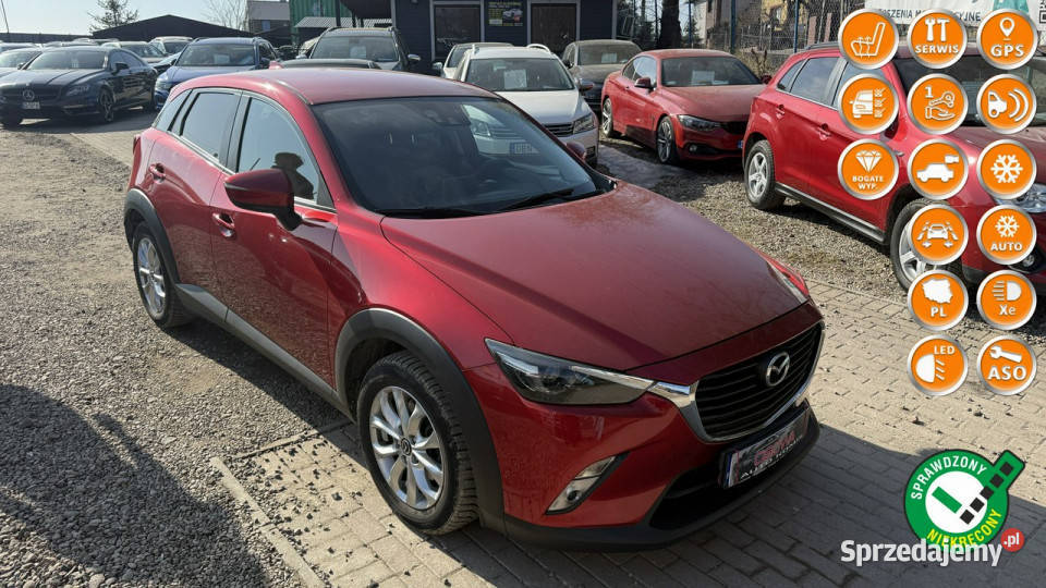 Mazda CX3 15 d sky active lady Navi kamera full Gdańsk