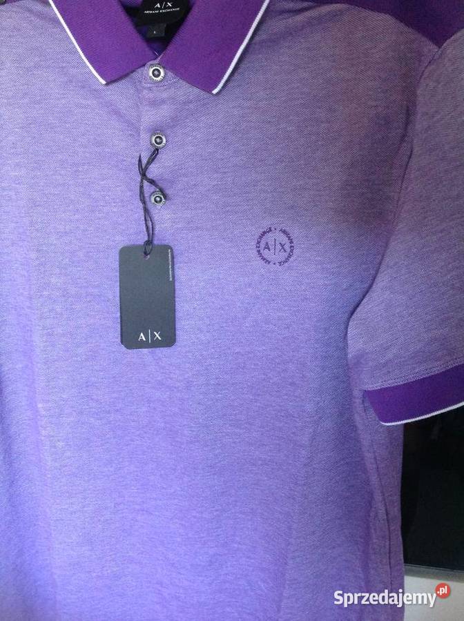 Koszulka Polo Męska ARMANI L NOWA Nowa Sól