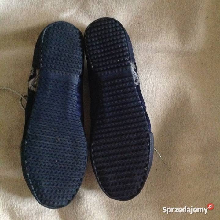 trampki tenisówki wiązane kolor granat rozmiar Kraków