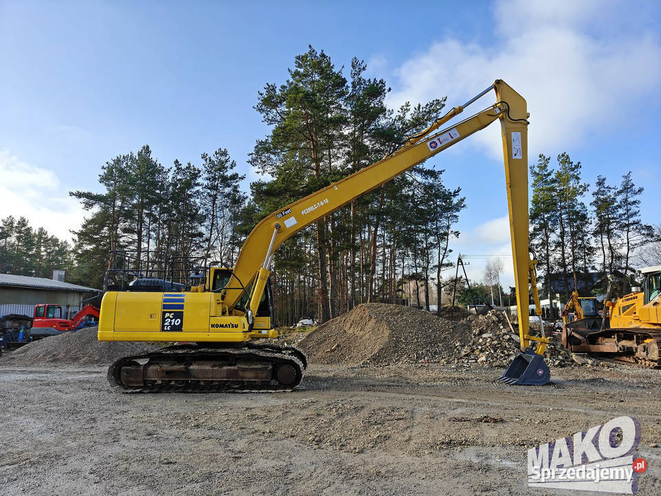 Komatsu PC210LC10 Long Reach 167m 298000 PC210 Dodatkowy osprzęt Ostrowiec Świętokrzyski sprzedam