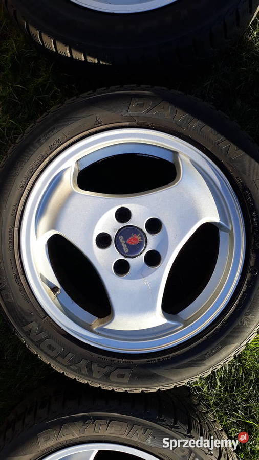 4 opony z felgami Saab 20555R16 Dayton Dw510 śląskie Katowice