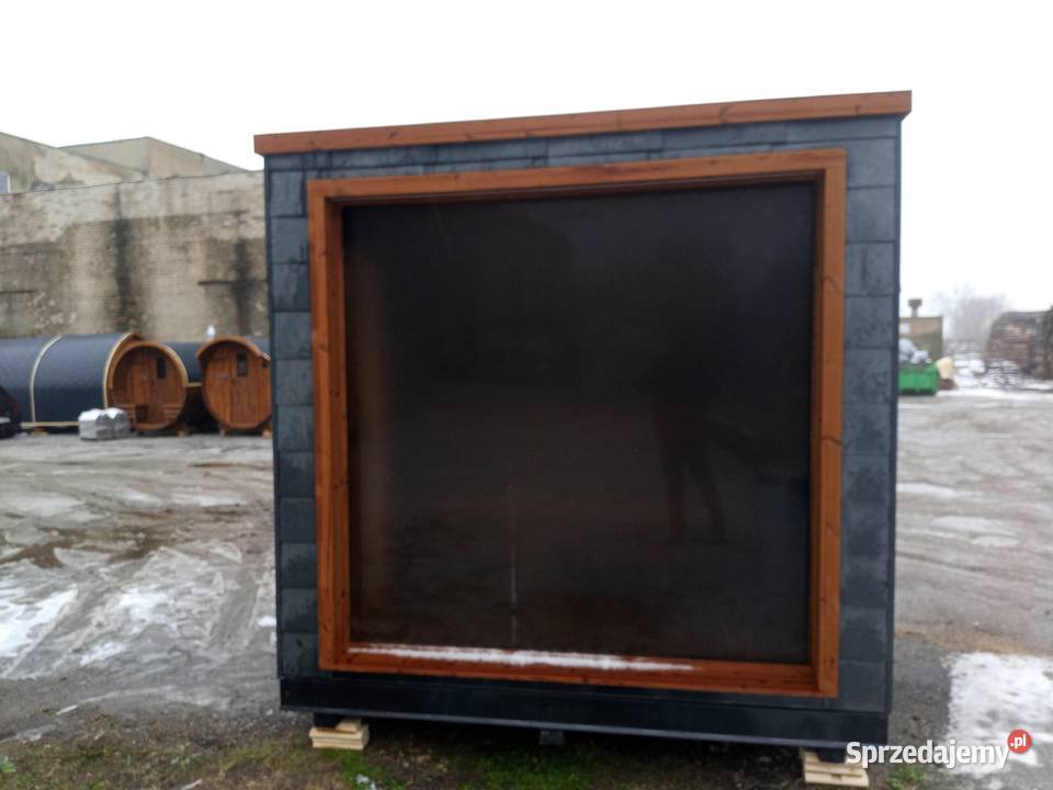 Modern Sauna Ogrodowa Bogato Wyposażona z Piecem Suwałki