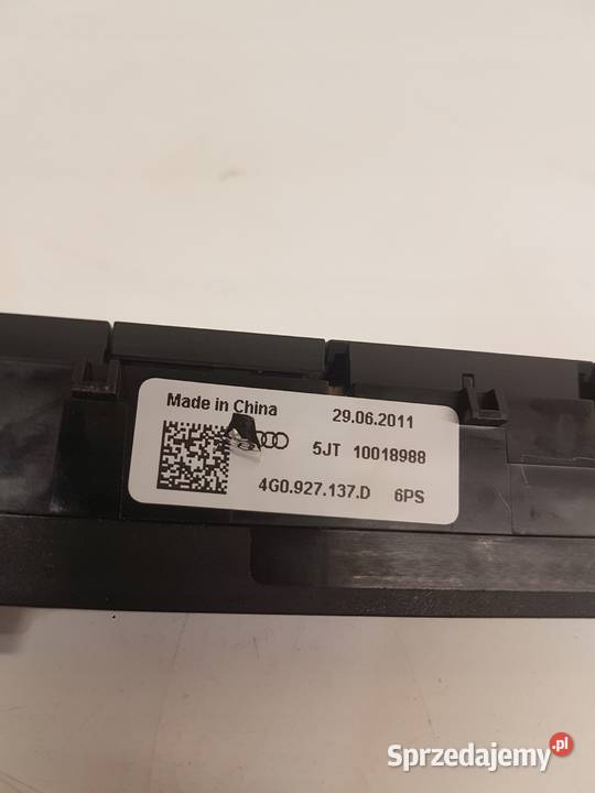 PANEL STEROWANIA PDC AUDI A6 C7 4G0927137D śląskie Przystajń