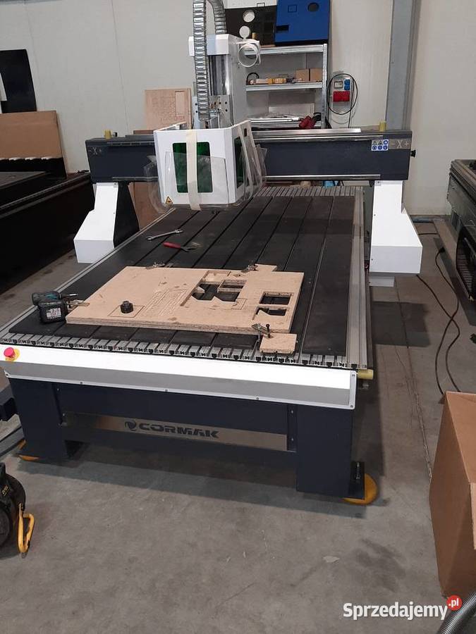 Frezarka CNC CORMAK C1325 BSP 1300x2500 mazowieckie Siedlce
