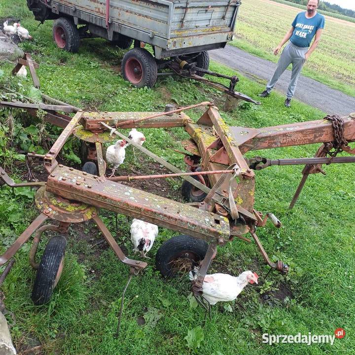 Przetrzasarka do trawy Zgrabiarki i przetrząsacze Samoklęski Duże