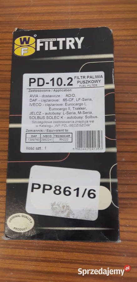 PD102 PZLSĘDZISZÓW FILTR PALIWA Koronowo