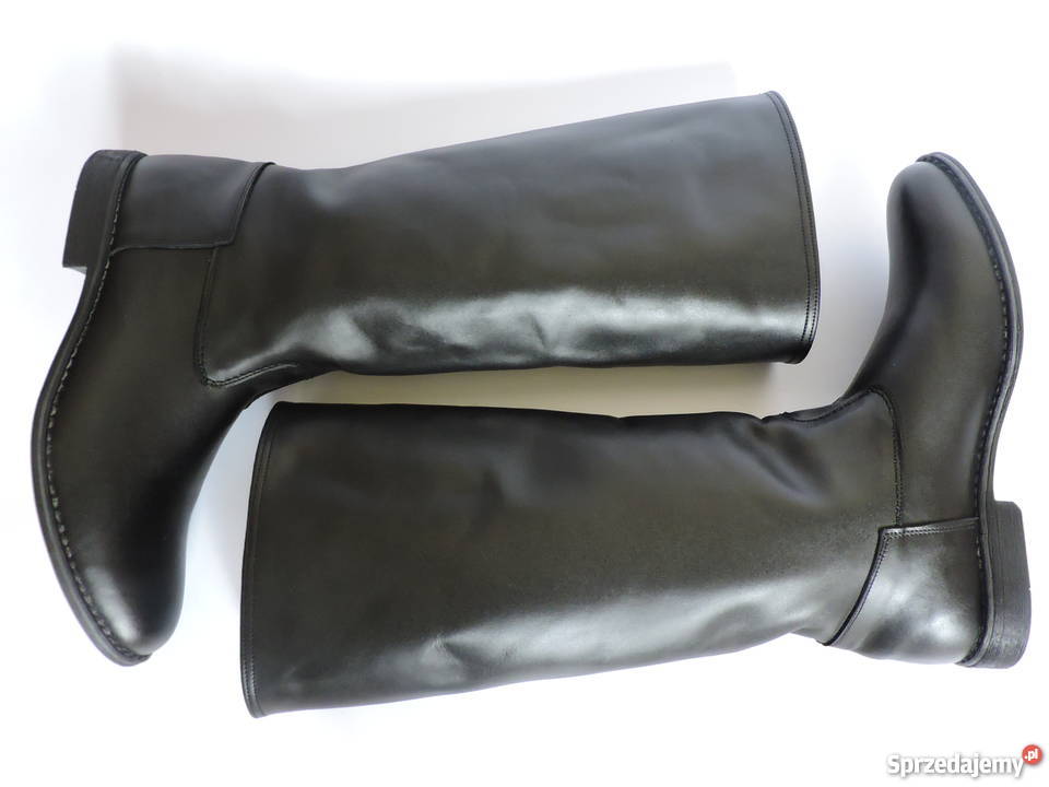 Oficerek wysoki skórzany obuwie ludowe 39 45 skóra Wadowice sprzedam