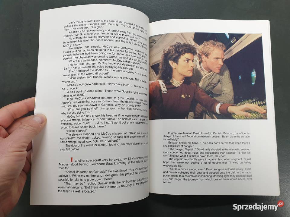 Star Trek III The Search For Spock Storybook Gdynia sprzedam