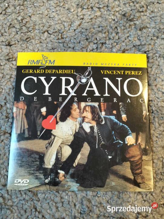 Cyrano de Bergerac film DVD wielkopolskie Nagradowice sprzedam