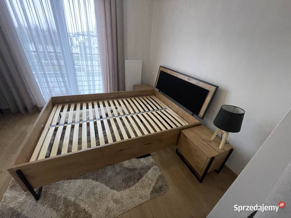 Łóżko 140x200 szafka nocka toaletka komoda styl Białystok sprzedam