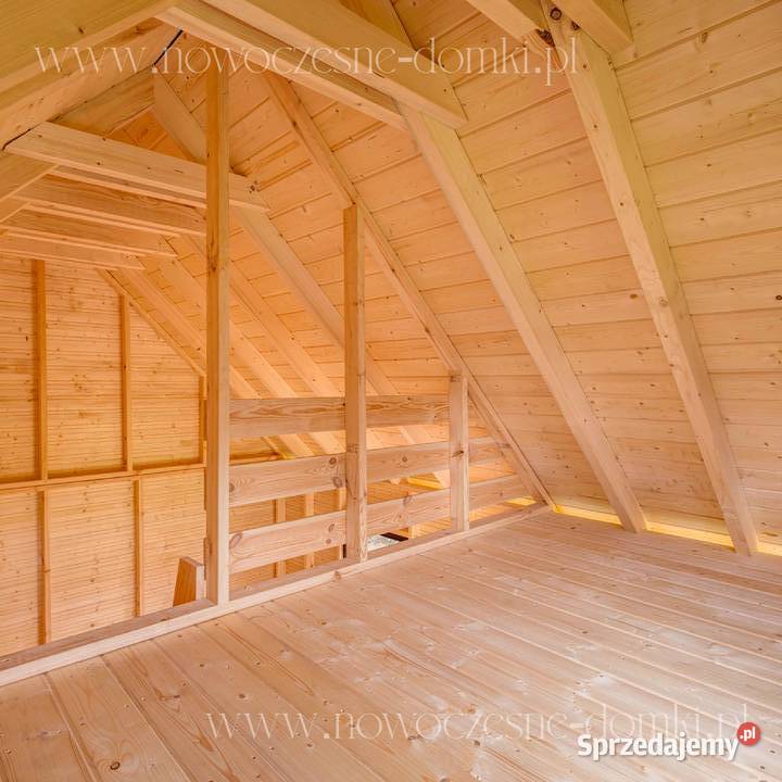 Domek 5x5 drewniany letniskowy do 35m2 Mediolan Kraków sprzedam