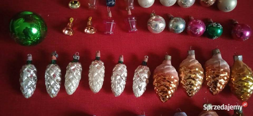 Ozdobny choinkowe z okresu PRLu Pozostałe sprzedam