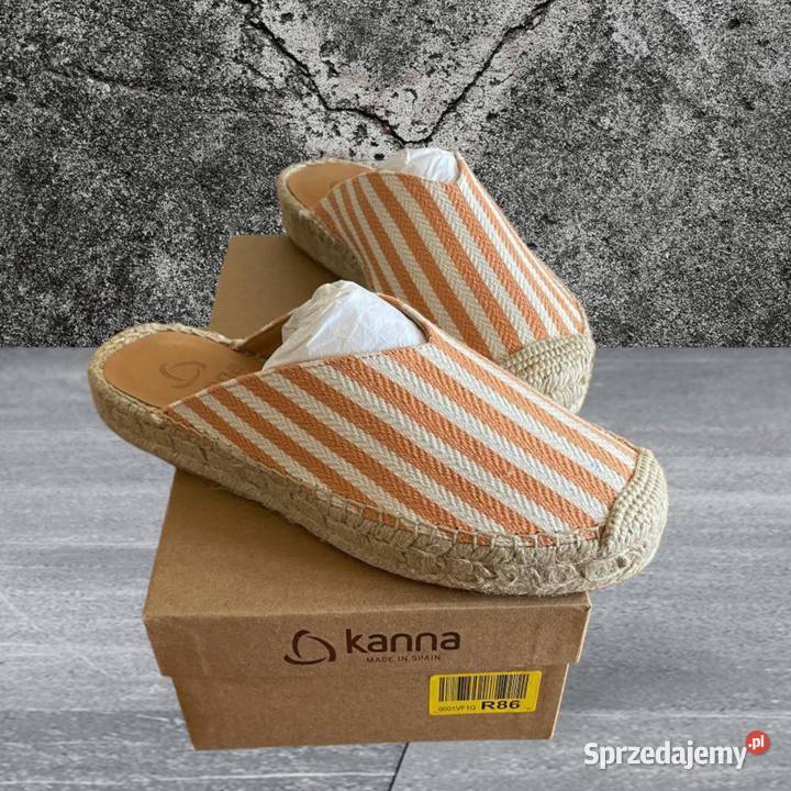 Damskie kapcie marki Kanna Nowe Bolesławiec