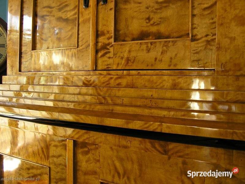Szafa Biedermeier brzoza konserwacji pomorskie Sopot