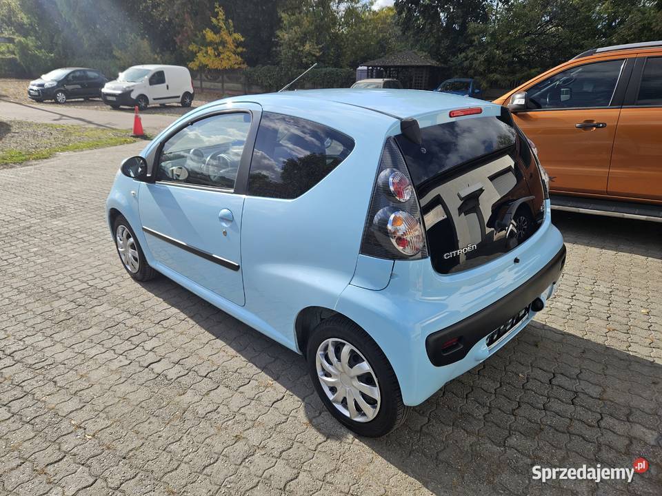 Citroen C1 1 0benz 2013 ciekawy kolor manualna Mogilno