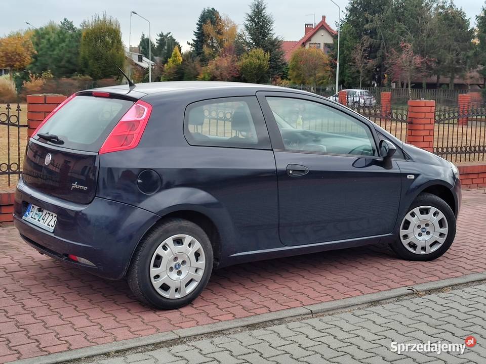 FIAT GRANDE PUNTO 12 Benzna zarejestrowany Leszno sprzedam