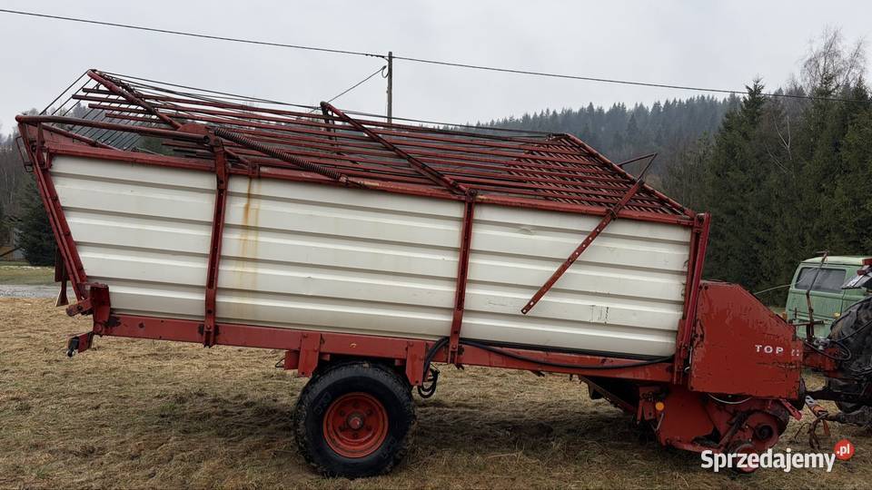 Przyczepa Samozbierajaca Pottinger Top 2 Hamulce nieuszkodzony