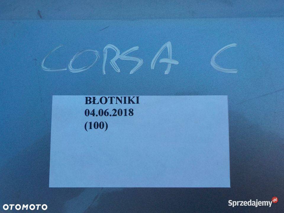 BŁOTNIK PRZEDNI PRAWY OPEL CORSA C 1 Nowy Tomyśl