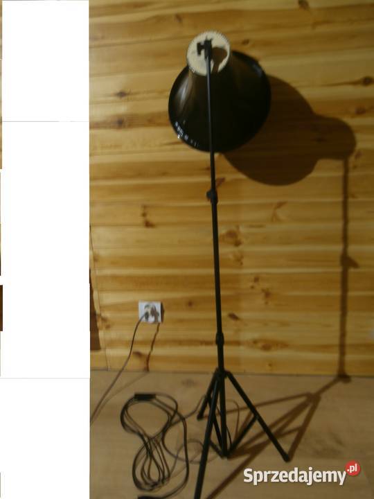 Dekoracyjna lampa stojąca z płyty winylowej E27 Choroń