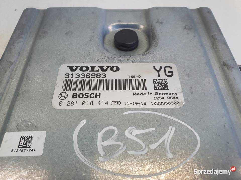 Volvo V40 II 20 D3 STEROWNIK SILNIKA komputer Chełm