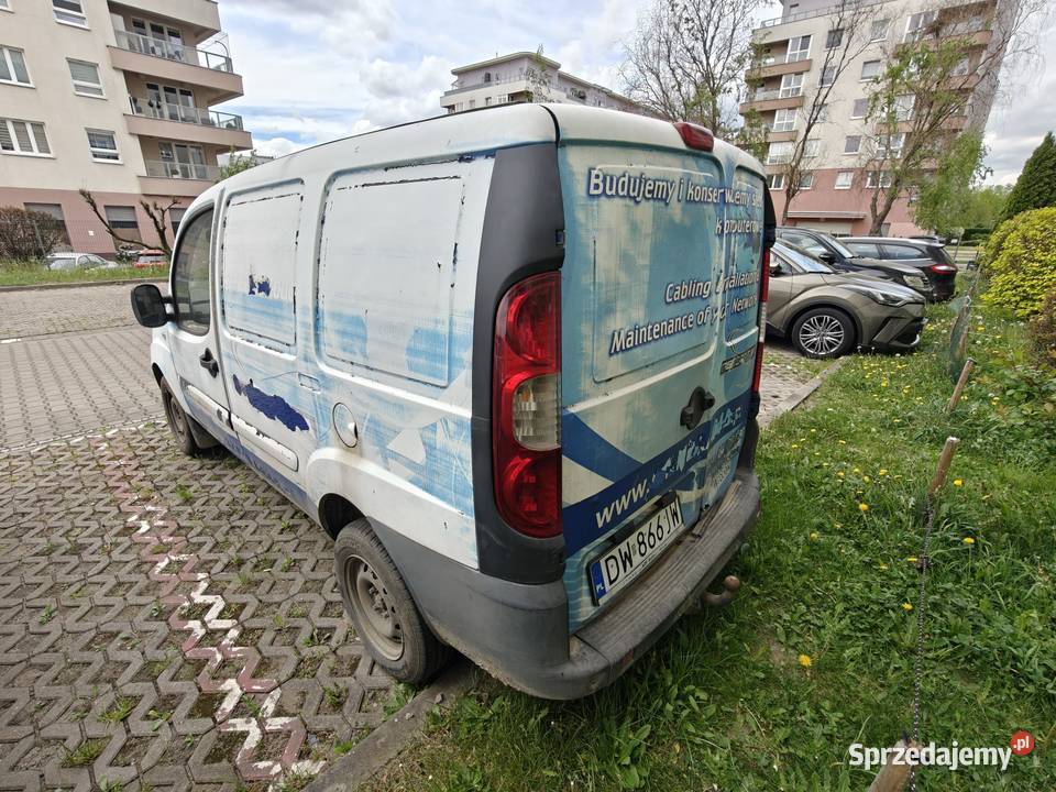 Fiat Doblo Cargo 2008r 19 JTD Salon Vat1 immobilizer
