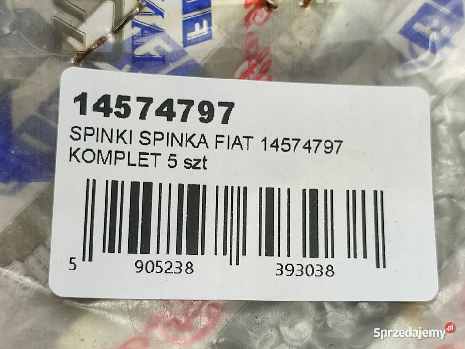 SPINKA WENTYLATORA 5 FIAT PUNTO I II 19932010