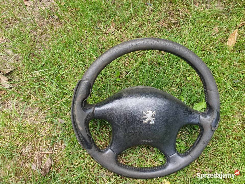 Kierownica skórzana skóra Peugeot 406 coupe