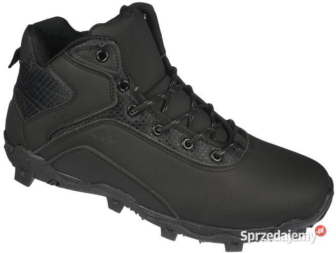 Buty zimowe męskie Le Scarpe czarne 4146 czerwony mazowieckie Garwolin
