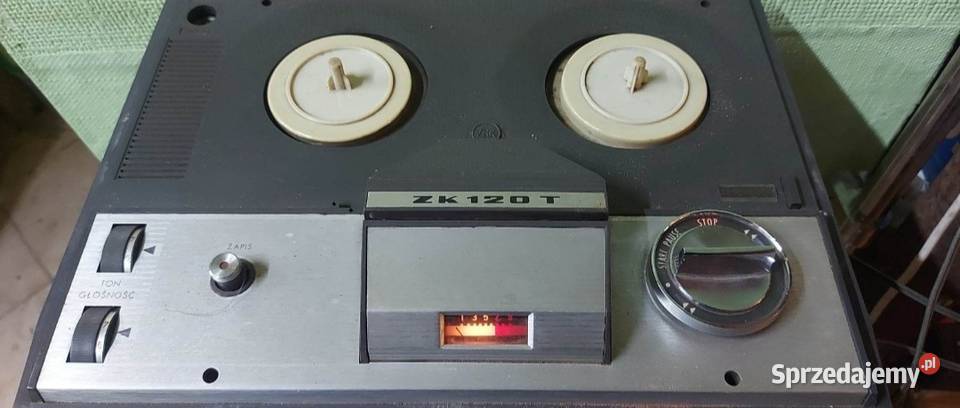 Magnetofon szpulowy PRL Czechowice-Dziedzice