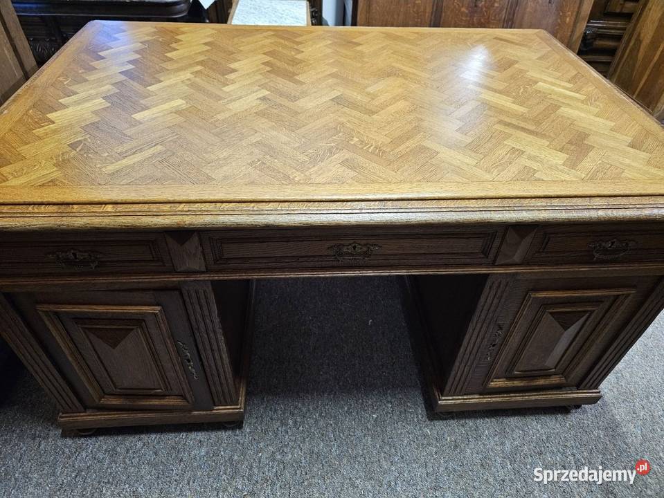 Dębowy gabinet Meble Brójce