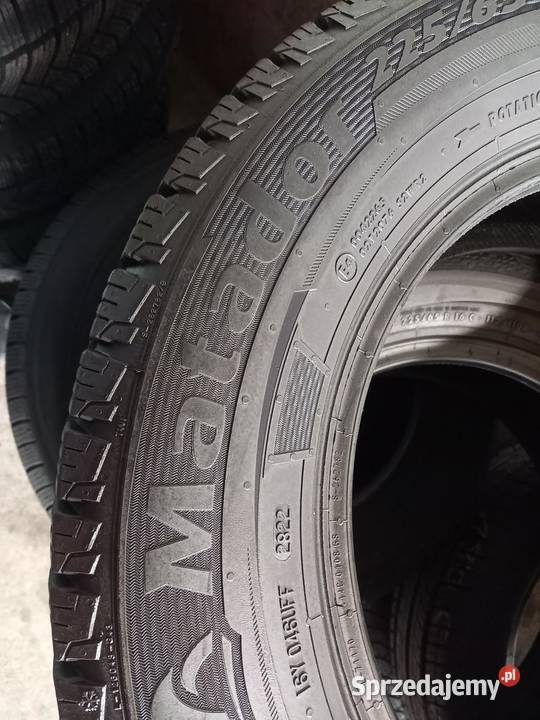 2x Opona UŻYWANA ZIMOWA BUS 22565R16C MATADOR Zaścianki