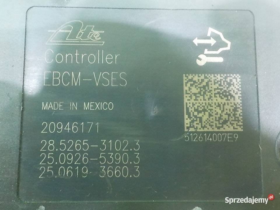 OPEL ANTARA LIFT 22 CDTI 12r 5D pompa ABS mazowieckie Suków