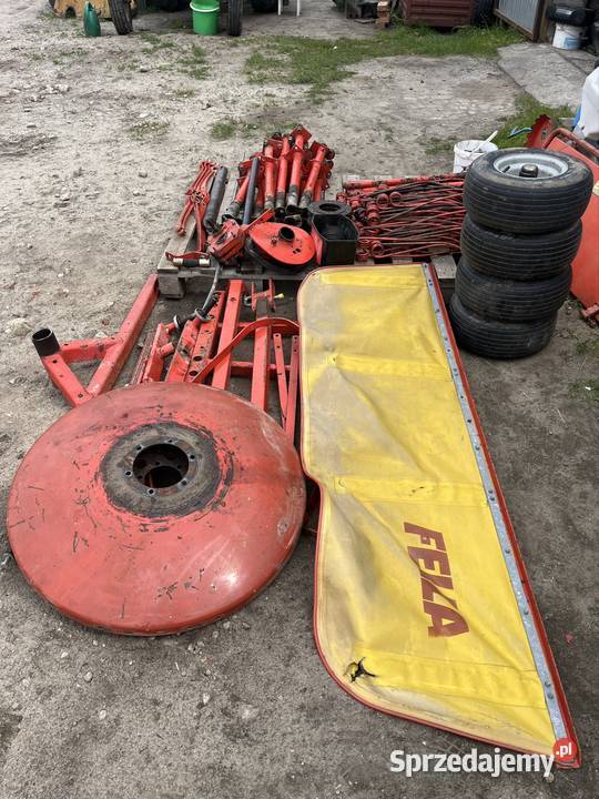 Zgrabiarka Fella Ts 415 Ts 335 Fella Ts 630 na Chwałkowo