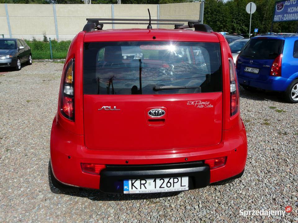 KIA SOUL 16benzyna126 wypożyczalnia wynajem małopolskie Przebieczany wynajem pojazdu