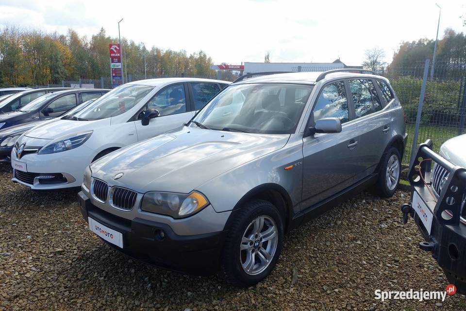 BMW X3 30D 204 SKÓRA NAVI AUTOMAT USZKODZONA radio