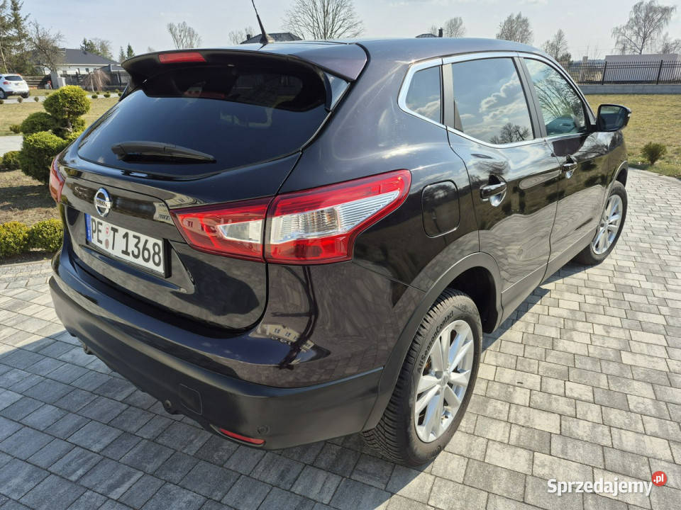 Nissan Qashqai 12 benzyna kamera navigacja 360 bordowy lubelskie Drelów