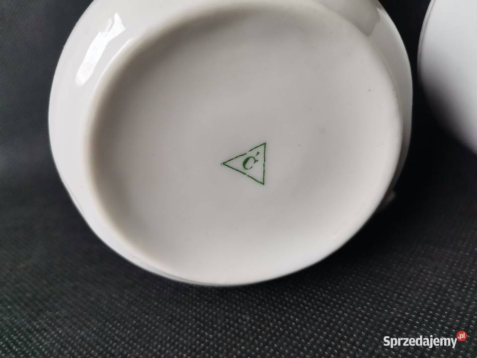 Stare przedwojenne 2 filiżanki porcelana Ćmielów Antyki, Sztuka, Kolekcje Katowice