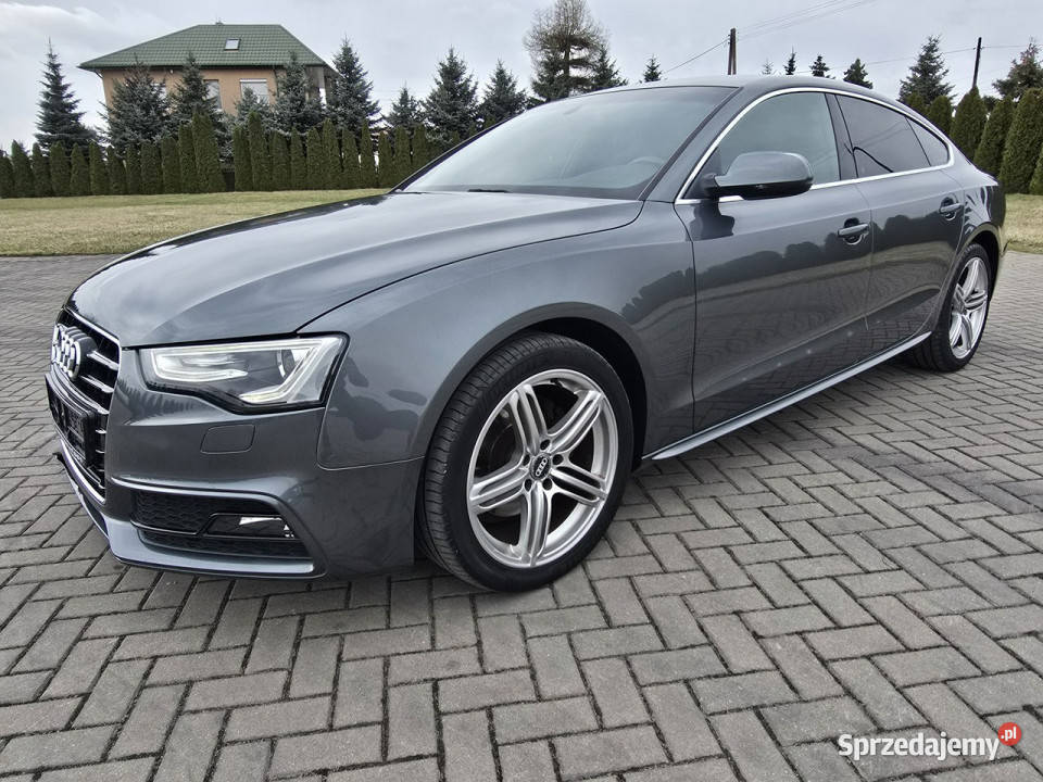 Audi A5 Sportback 18Turbo benz SerwisSLine x2 komputer pokładowy Kutno