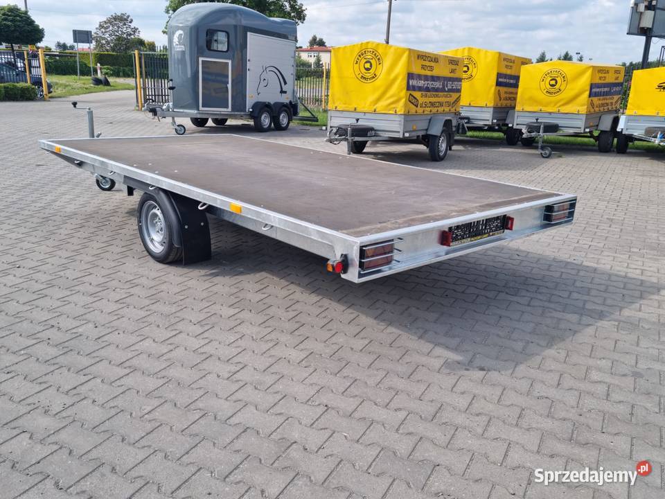 Przyczepa pod sprzęd budowlany uniwersalna nowa Lesznowola