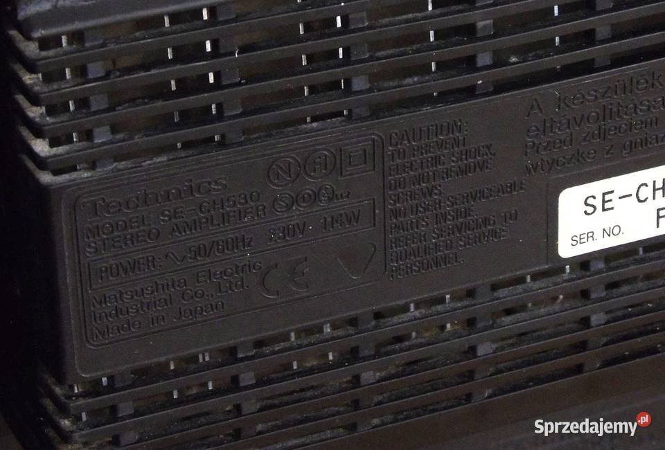 Wieża Technics SE CH50 sprawna ładna i mocna Jasło sprzedam